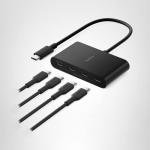 Belkin Connect Hub 4-Port USB-C Adapter