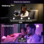 Philips Hue Essential Starter Kit: Bridge + 4 Smart Bulbs