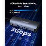 ABLEWE USB-C to HDMI Hub with 4K Output