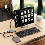 SATECHI 4-in-1 USB-C Hub with 100W Charging