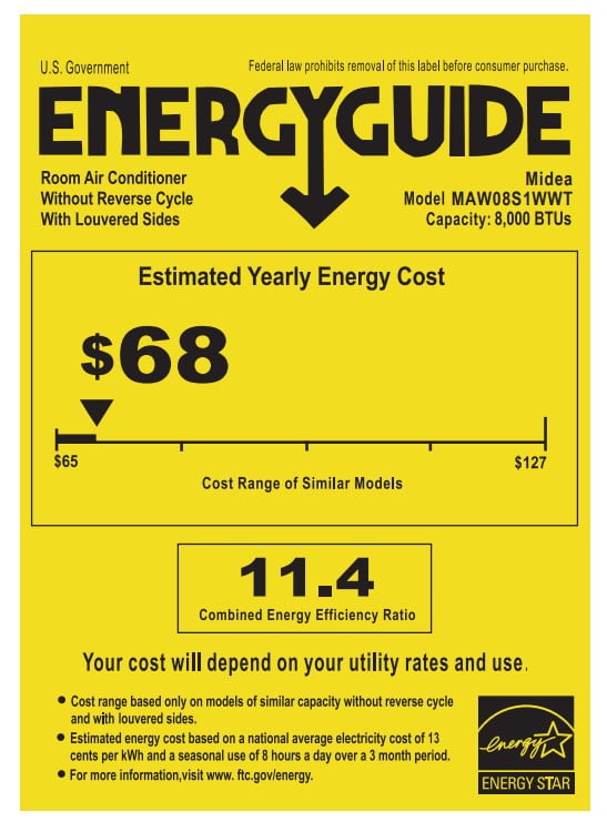 Midea Smart Window AC with Remote
