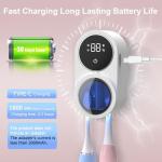 Automatic Toothbrush Holder with Rotating Cover