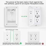 POWRUI 6-Outlet Surge Protector with USB Ports