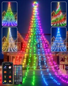 16.5ft Smart Color Changing Christmas String Lights