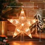 Brizled Smart LED Star Tree Topper with WiFi