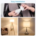 LoraTap Smart WiFi Bulb Socket E26 2-Pack