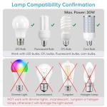 LoraTap Smart WiFi Bulb Socket E26 2-Pack