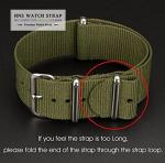 HNS Ballistic Nylon Watch Bands - Multiple Sizes