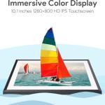 Euphro 10.1'' Digital Photo Frame with App