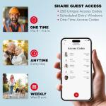 Kwikset Halo Wi-Fi Smart Lock with Keyless Entry