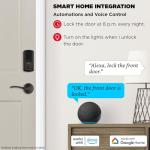 Kwikset Halo Wi-Fi Smart Lock with Keyless Entry