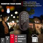 Kwikset Halo Wi-Fi Smart Lock with Keyless Entry