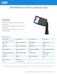 Smart RGBW Landscape Light – Wi-Fi & Color-Changing