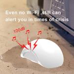 ShikeIoT Wireless Mini Water Leak Sensor Alarm