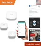 Smart Home Starter Kit with Water Leak Sensors
