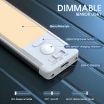 MCGOR 14.7" Rechargeable Motion Sensor Under Cabinet Lights