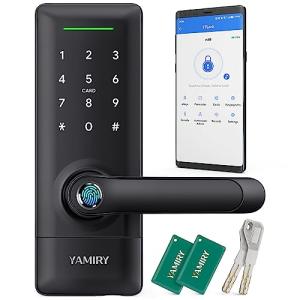 Yamiry Smart Door Lock with Fingerprint and App Control
