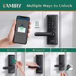 Yamiry Smart Door Lock with Fingerprint and App Control
