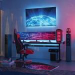 Feit Electric Smart Light Strip 16FT, Ultrathin RGBW Color Chasing LED Light Strip, 2.4GHz Wi-Fi Enabled, Works with Alexa and Google Home Assistant, Remote Control, (0.4in x 192in) TAPE192/CHASE/AG