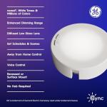 GE Cync Reveal HD+ Smart Undercabinet Puck Light Fixtures, Color Changing Undercab Puck Lights, Smart Wi-Fi Kitchen Lights, Works with Alexa and Google Home, 3-in (3 Pack)