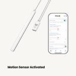 Safety 1st Connected Under Crib Smart Light — Motion Activated Night Light, Dimmable and Full Color Control, Nursery and Bedroom Lighting, Wi-Fi Enabled, iOS and Android Compatible