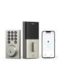 eufy Security Smart Lock C30, Keyless Entry Door Lock, Built-in WiFi Keypad Deadbolt for Front Door, No Bridge Required, Easy Installation, App Remote Control, Reliable Power, BHMA Grade 3, Nickel