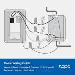 TP-Link Tapo Smart Light Switch, Single Pole, Neutral Wire Required, 2.4GHz Wi-Fi Light Switch Compatible with Alexa and Google Home, UL Certified, No Hub Required, White, Tapo S500(4-Pack)