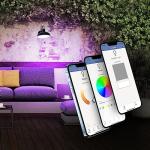 Feit Electric BR30 Smart Flood Light Bulb,2.4GHz WiFi Color Changing and Dimmable, No Hub, Works with Alexa or Google Assistant, BR30/RGBW/CA/AG, 65W, Multi-Color (RGBW), 1 Count (Pack of 1)