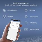 Feit Electric 6" Smart LED Canless Recessed Downlight, 65W EQ, Dimmable, WiFi Enabled, Compatible with Alexa and Google Home Asst, Color Changing, 90 CRI, 850 Lumens, 4 Pack, LEDR6XT/RGBW/CA/AG/4