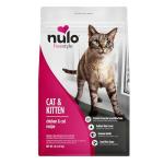 Nulo Freestyle High Protein Cat & Kitten Food, Chicken & Cod Recipe - Natural Grain-Free Dry Cat Food with Omega Fatty Acids & Probiotics, 4 lb Bag