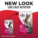 Nulo Freestyle High Protein Cat & Kitten Food, Chicken & Cod Recipe - Natural Grain-Free Dry Cat Food with Omega Fatty Acids & Probiotics, 4 lb Bag