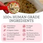 Dr. Harvey's Canine Health Miracle Dog Food, Human Grade Dehydrated Base Mix for Dogs with 9 Vegetables and 6 Organic Whole Grains (5 Pounds)