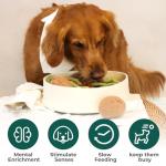 Wagorific Dog Enrichment Toys Interactive Dog Treat Puzzle, Squeaky Dog Toys, Machine Washable Puzzle Hide Treats for Slow Feeder, Made of Recycled Materials, All Breed Sizes