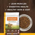 Instinct Original Dry Cat Food, Raw Coated Kibble, High Protein, Grain Free Recipe - Real Chicken, 5 lb. Bag