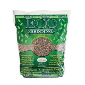 ECO BEDDING 99% Dust-Free Paper Bedding for Small Pets and Birds, Eco Natural, 1.5 lb - Safe, Clean, Ideal Nesting & Burrowing Material for Comfort