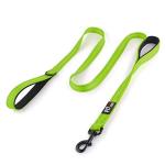 Plutus Double Handle Reflective Dog Leash 6ft