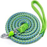Reflective Heavy Duty Dog Leash - 6ft Green