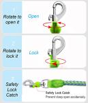 Reflective Heavy Duty Dog Leash - 6ft Green