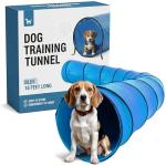 Houseables Agility Dog Tunnel - 18 Feet, Blue