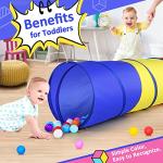 Pop Up Play Tunnel Tent for Dogs & Kids