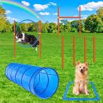 XiaZ Dog Agility Course Training Kit for Backyard