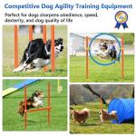XiaZ Dog Agility Course Training Kit for Backyard