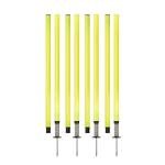 Champion Sports Outdoor Agility Pole Set - Yellow