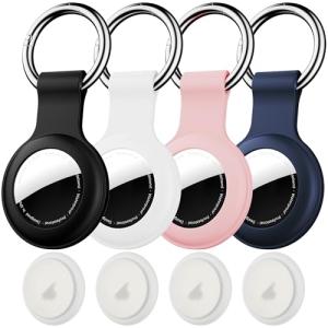 AirTag Keychain Holder Case - 4 Pack