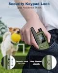 Jugbow Waterproof Dog Training Shock Collar with Remote