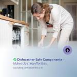 Automatic Pet Feeder with Water Dispenser - Taupe