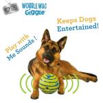 Wobble Wag Giggle Ball - Interactive Dog Toy