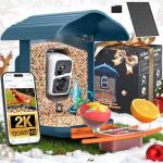 Smart Bird Feeder with Camera and 64GB Card