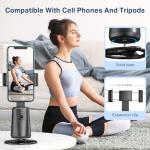 360° Auto Tracking Phone Tripod with Remote