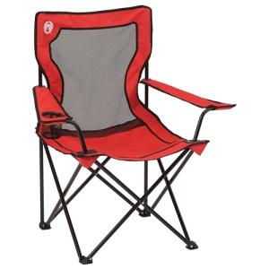 Coleman Quad Camping Chair with Cooling Mesh Back